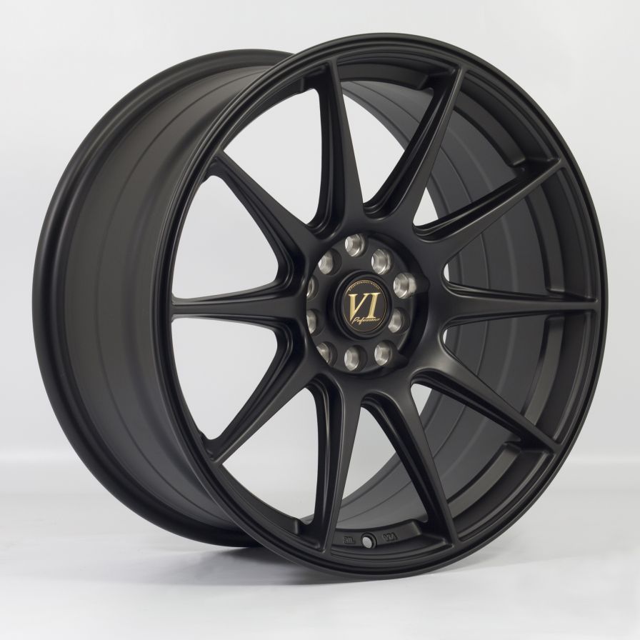 6Performance<br>BDR Flat Black (18x8.75)